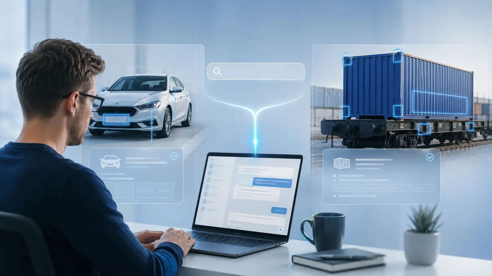 Developer using AI documentation search for the Carmen Cloud Vehicle and Transportation APIs